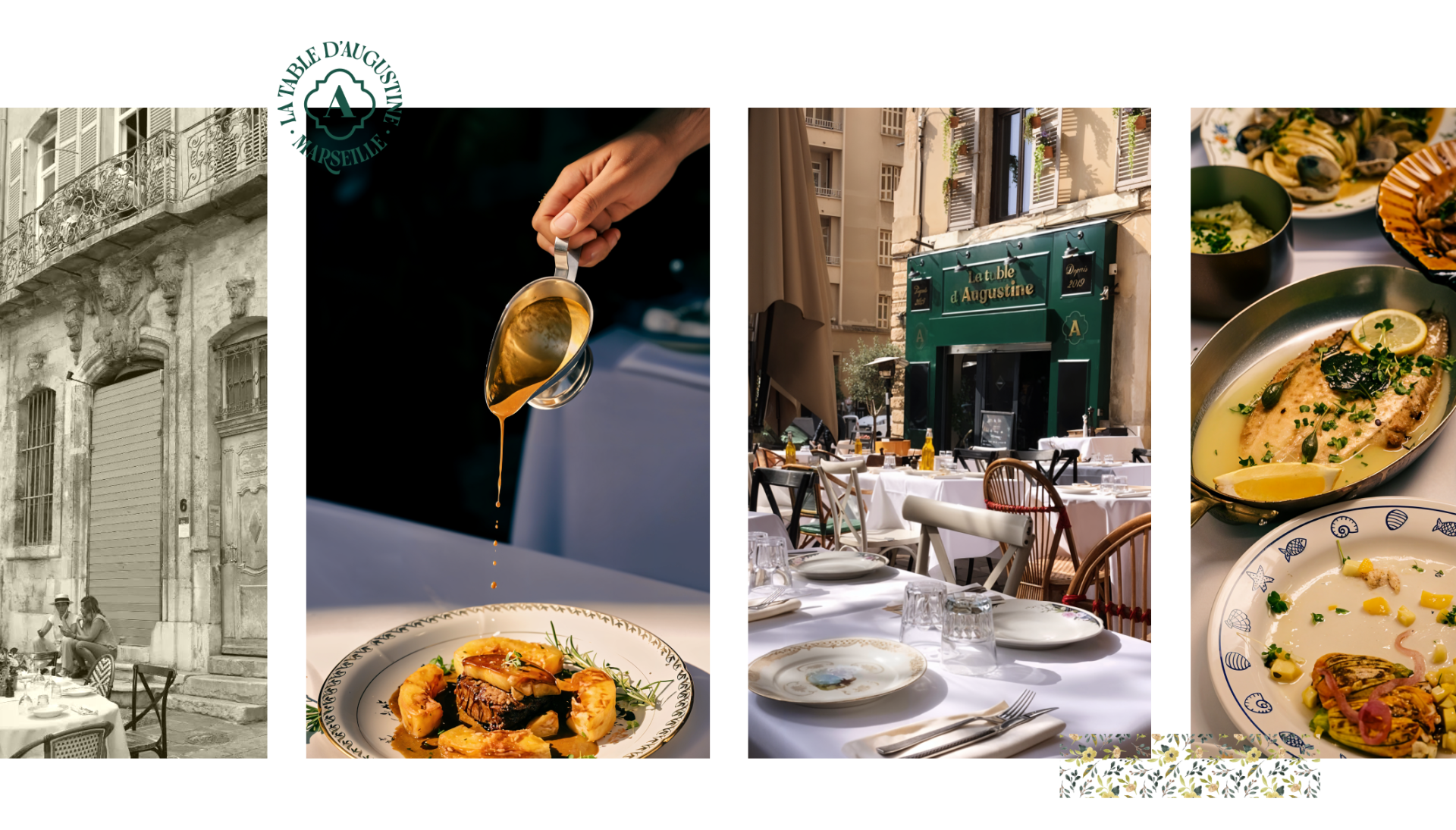 La Table D'Augustine - restaurant panier Marseille - Restaurant typique Marseille